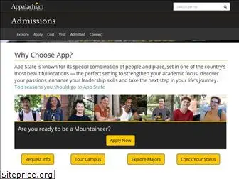 admissions.appstate.edu