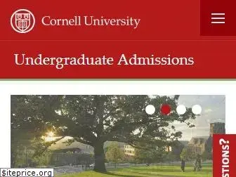 admissions.cornell.edu