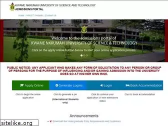 admissions.knust.edu.gh