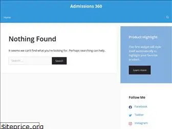 admissions360.in