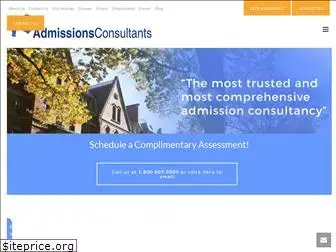 admissionsconsultants.com