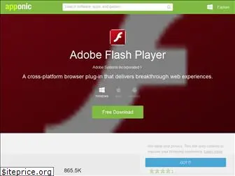 adobe-flash-player.apponic.com