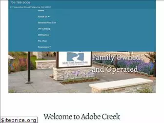 adobecreekfuneralhome.com