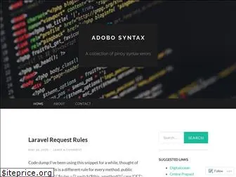 adobosyntax.wordpress.com