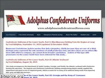 adolphusconfederateuniforms.com