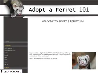 adopt-a-ferret-101.com