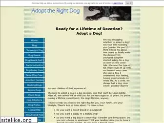 adopt-the-right-dog.com
