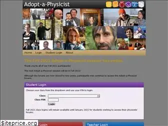 adoptaphysicist.org