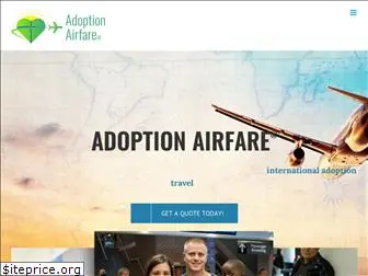 adoptionairfare.com