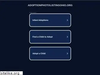 adoptionphotolistingohio.org