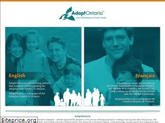 adoptontario.ca