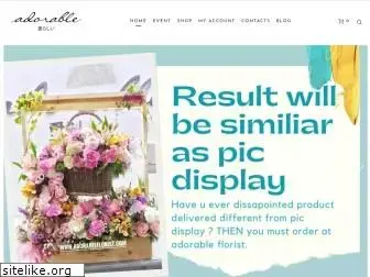 adorableflorist.com