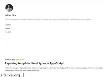 adrianfaciu.dev