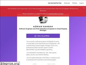 adrianhannah.net