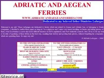 adriaticandaegeanferries.com