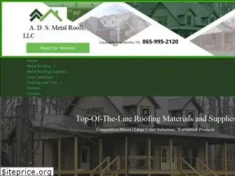 adsmetalroofing.com