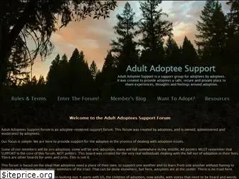 adultadopteesupport.org