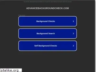 advancebackgroundcheck.com