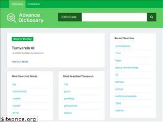 advancedictionary.com