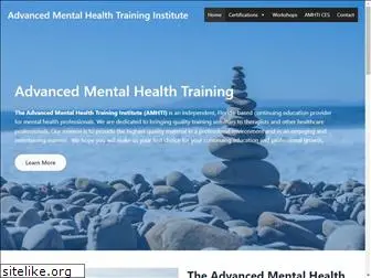 advancedmentalhealthtraining.com