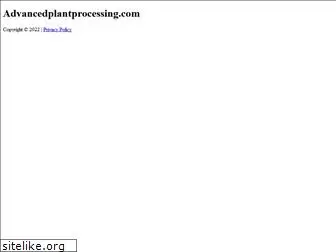 advancedplantprocessing.com
