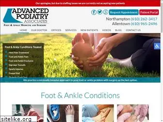 advancedpodiatrypa.com