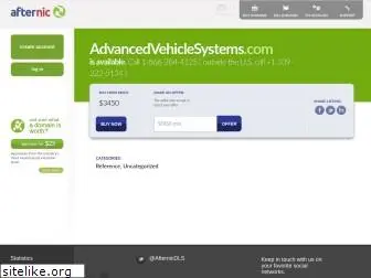 advancedvehiclesystems.com