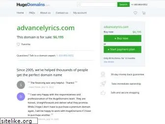 advancelyrics.com