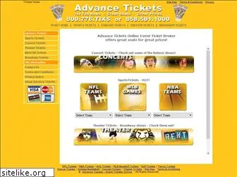 advancetickets.com