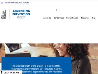 advancingpreventionproject.org