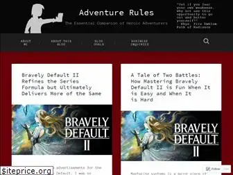 adventurerules.blog