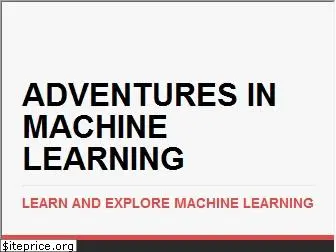 adventuresinmachinelearning.com