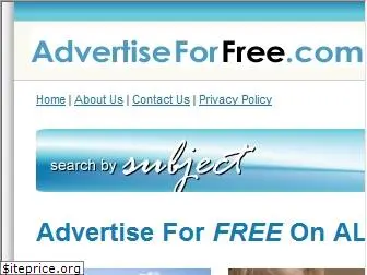 advertiseforfree.com