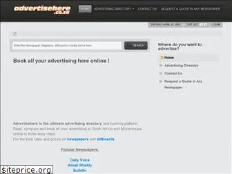 advertisehere.co.za