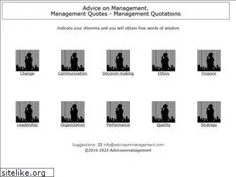 adviceonmanagement.com