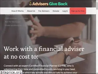 advisersgiveback.org