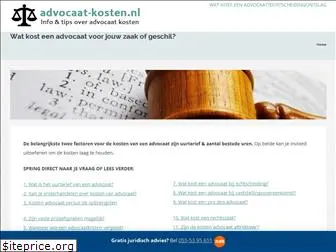 advocaat-kosten.nl
