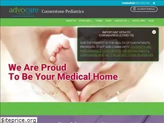 advocarecornerstonepeds.com