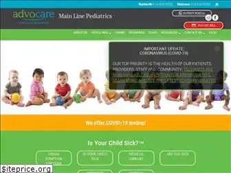 advocaremainlinepeds.com