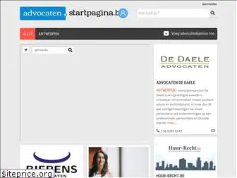 advocaten.startpagina.be