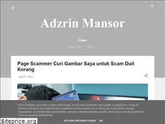 adzrinmansor.com