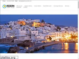 aegeanluxuryvillas.com