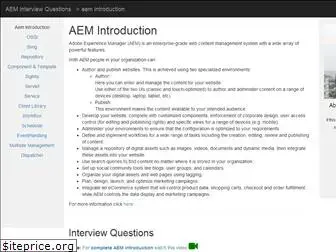 aeminterviewquestions.com