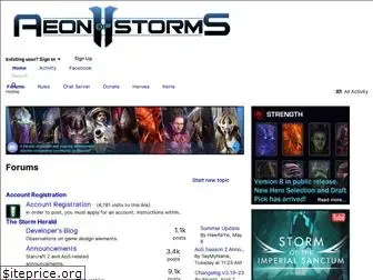 aeonofstorms.com