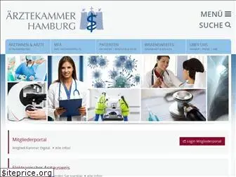 aerztekammer-hamburg.org