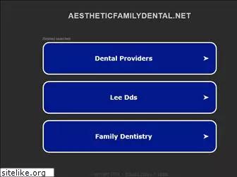 aestheticfamilydental.net