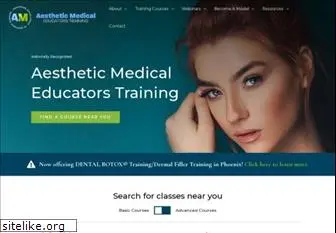aestheticmedicaltraining.com