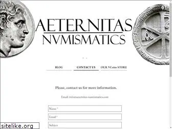 aeternitas-numismatics.com