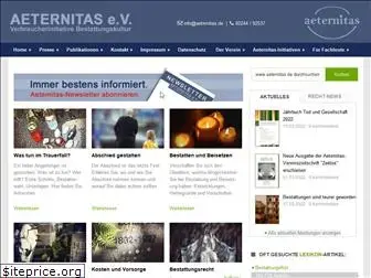 aeternitas.de