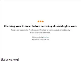 af.drinktoglow.com